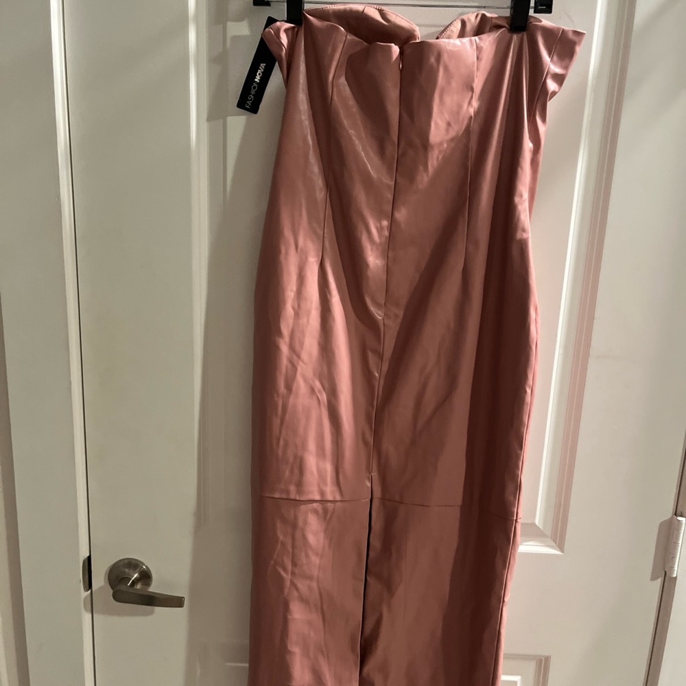 Fashion Nova Pink Backless Dress - Picture 2 of 4